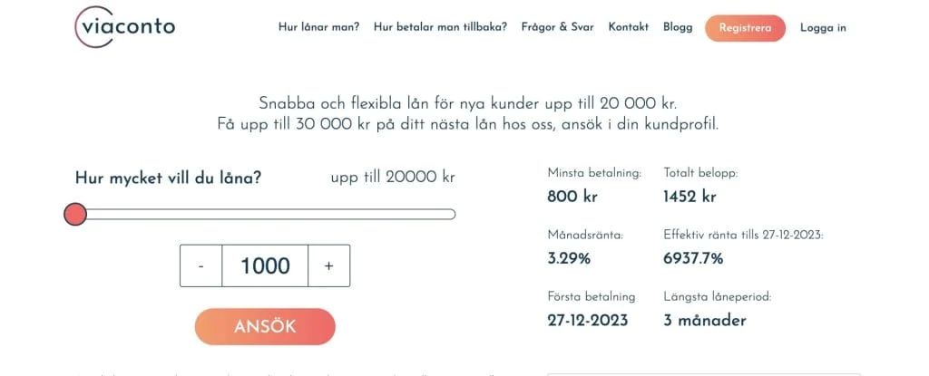 Låna 1000 kr utan UC